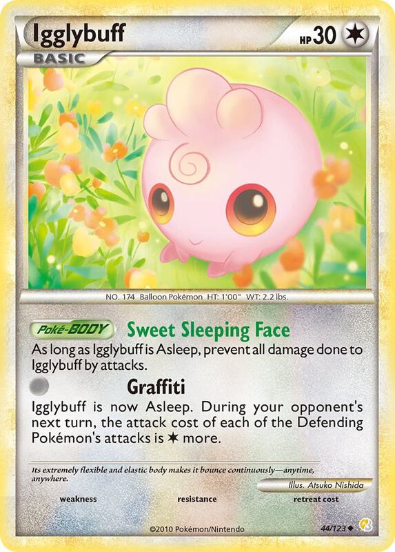 Igglybuff 44/123 from HeartGold SoulSilver