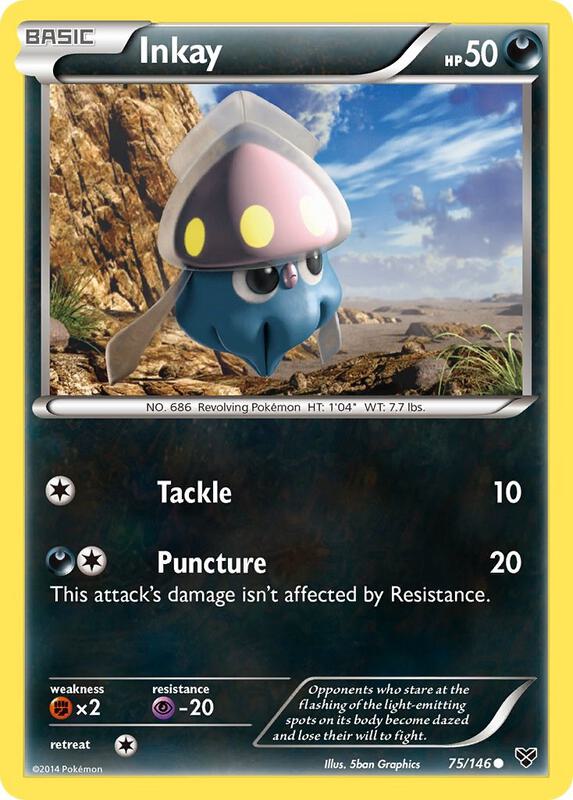 Inkay (75) 75/146 from XY Base Set