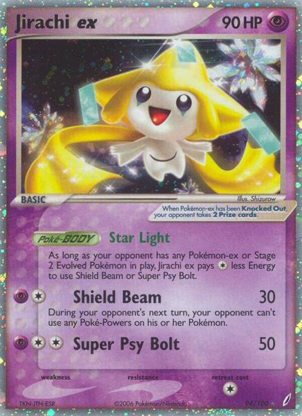 rare jirachi card Pokemon Card Jirachi 075/082 Holo Rare 1st Edition 2004 NM-EX Japanese
