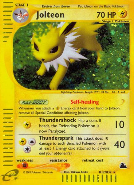 rare jolteon pokemon card Amazon.com: Jolteon Flareon Vaporeon Eevee - Vivid Voltage - Evoltuion Pokemon  Card Lot - Rare 4 Card Set main image 1