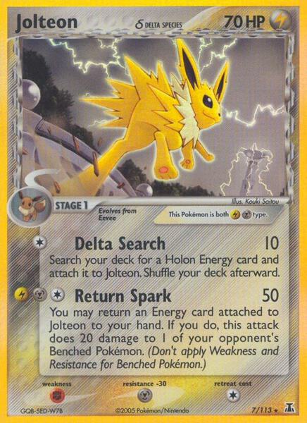 Top 5 Most Expensive Jolteon Pokmon Cards | TCGplayer