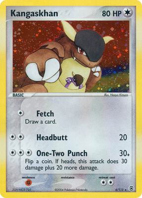 ポケモン - Kanan Kangaskhan EX 78/106 JUMBO Ultra Rare XY Flashfire Pokemon