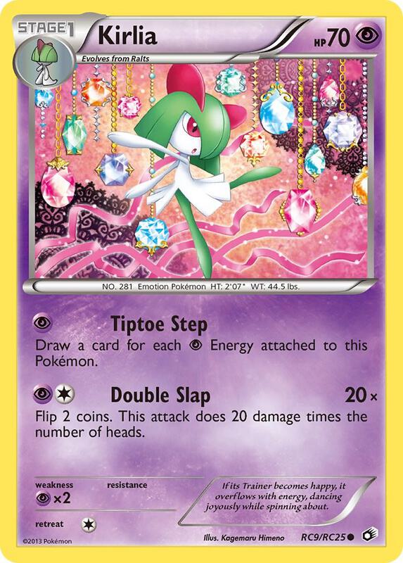 Kirlia RC9/RC25 from Legendary Treasures: Radiant Collection