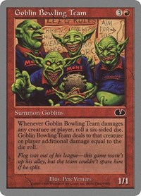 Goblin Bowling Team - Unglued - Magic: The Gathering card