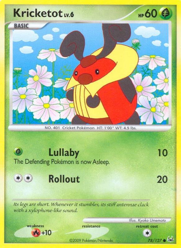 Kricketot 78/127 from Platinum