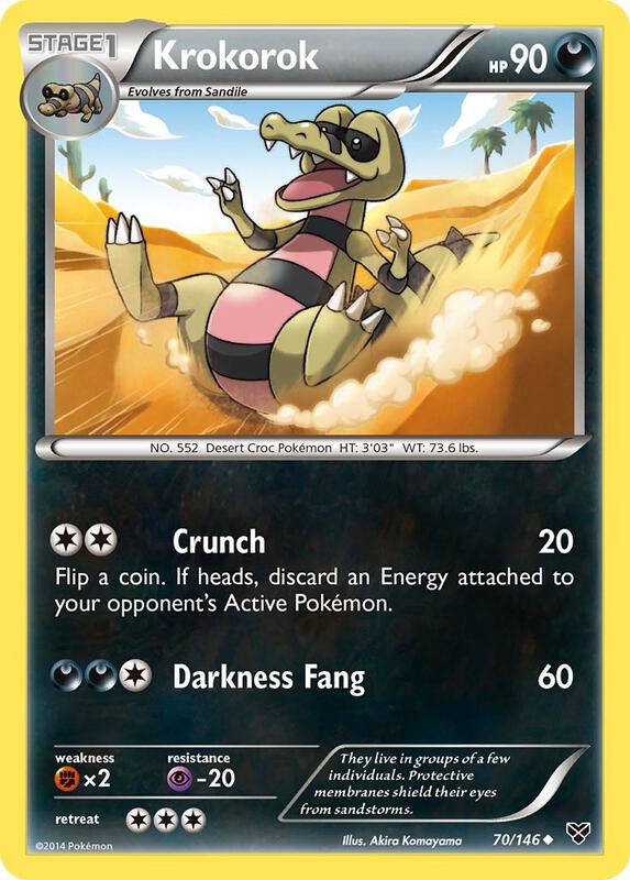 Krokorok 70/146 from XY Base Set