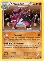 pokemon shiny krookodile card or Non ✨6 IV Pokémon Legends Z-A Competitive Customiz – Shiny Living Dex Darkness Ability Bully of the Sands When you play this Pokémon from your hand to evolve 1 of your Pokémon during your turn Krookodile ex - Darkness -