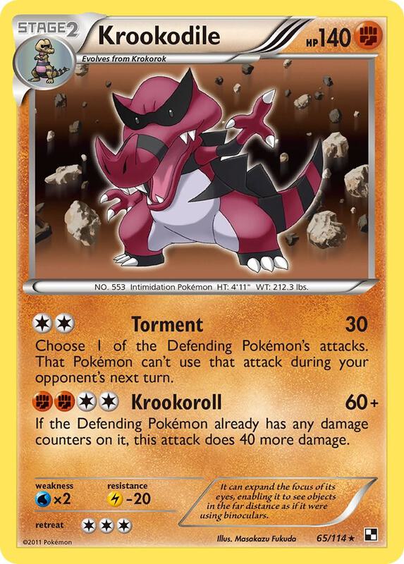 Krookodile 65/114 from Black and White