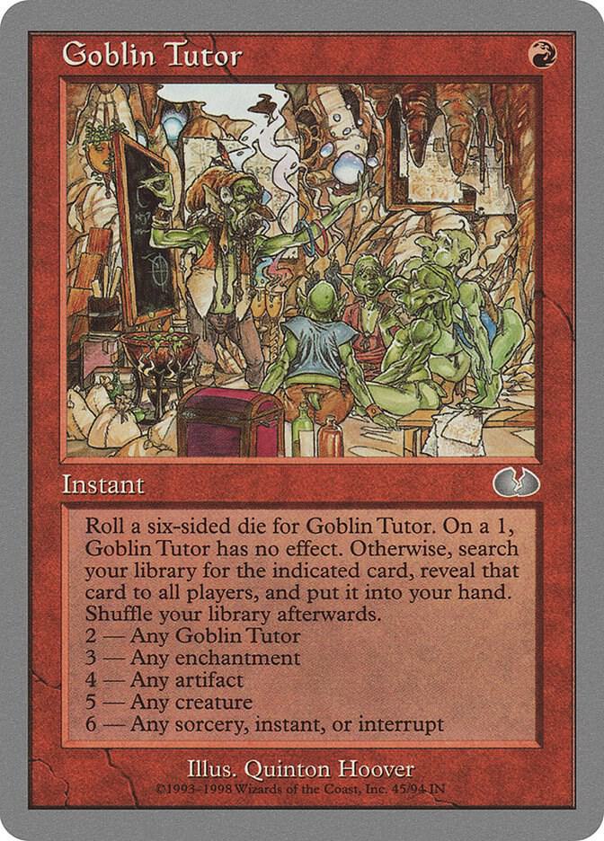 Goblin Tutor - Unglued - Magic: The Gathering - TCGplayer.com