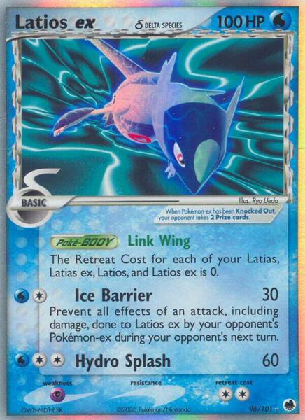 Latios ex (Delta Species) card image