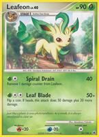 Leafeon #24 from Pokemon Majestic Dawn