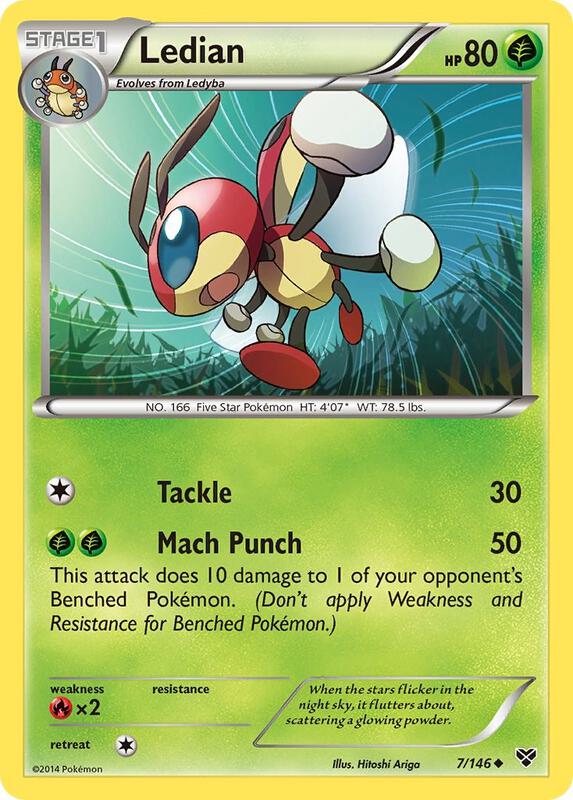 Ledian 7/146 from XY Base Set