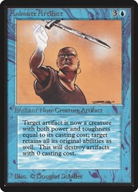 Animate Artifact - Beta Edition - Magic: The Gathering card