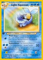 Light Vaporeon (1st Edition)