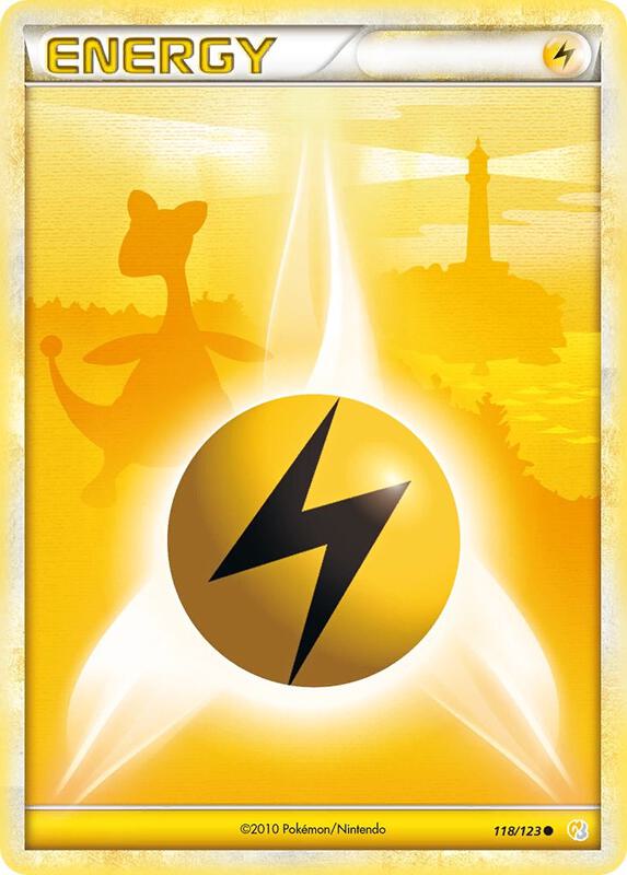 Lightning Energy 118/123 from HeartGold SoulSilver