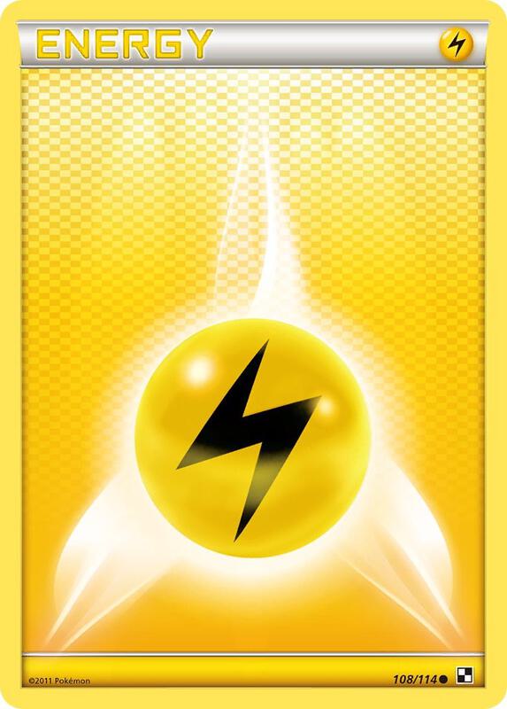 Lightning Energy 108/114 from Black and White