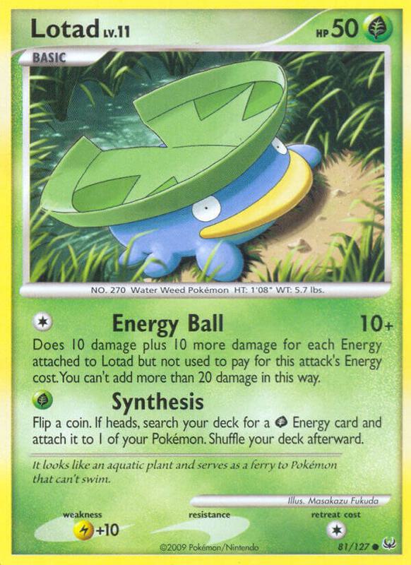 Lotad 81/127 from Platinum