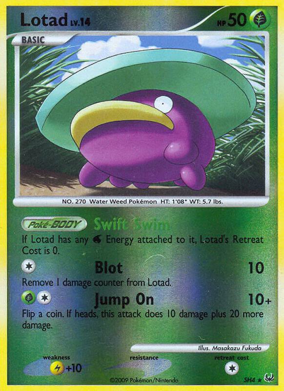 Lotad (Shiny) SH4 from Platinum