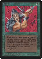 【希少】狂暴化/Berserk LEB ベータ版　英語　プレイ用 Berserk - Beta Edition - Magic: The Gathering - TCGplayer.com