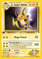 Lt. Surge's Raichu - Gym Heroes - Pokemon - TCGplayer.com