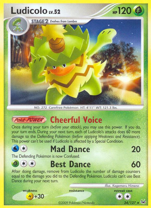 Ludicolo 34/127 from Platinum