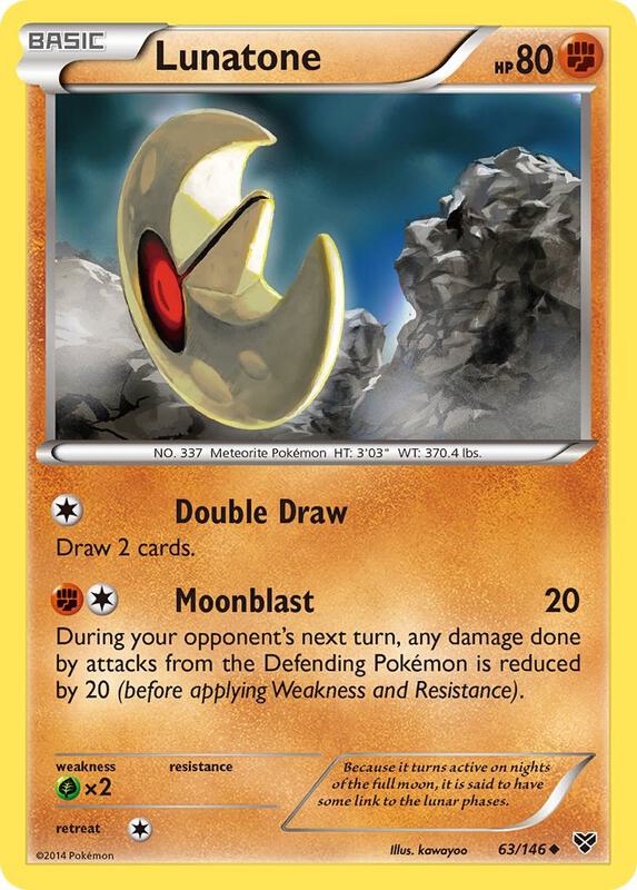 Lunatone 63/146 from XY Base Set