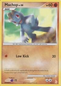 Machop 5/11 from DP Trainer Kit: Manaphy & Lucario