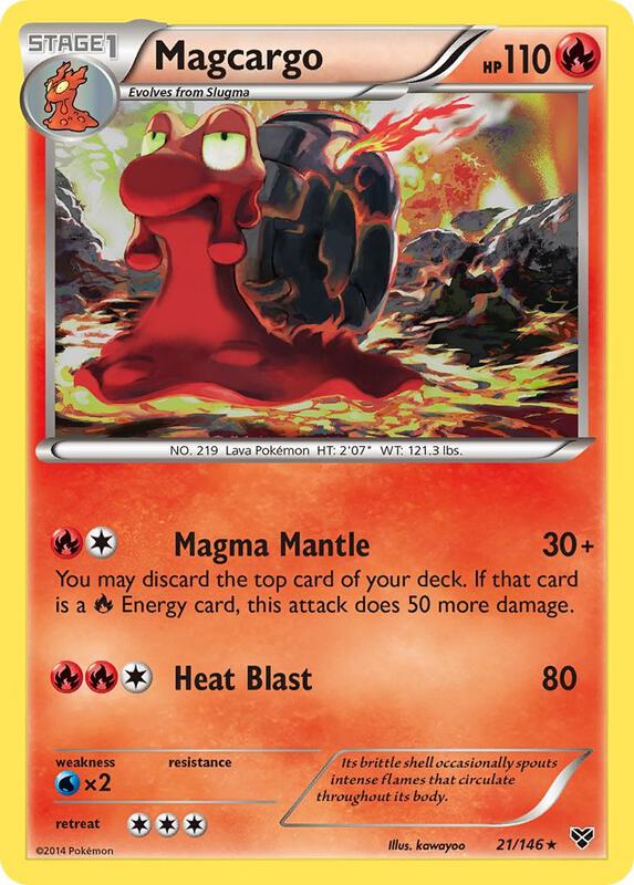 Magcargo 21/146 from XY Base Set