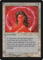 Circle of Protection: Red - Beta Edition - Magic: The Gathering