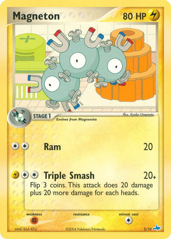 Magneton 5/10 from EX Trainer Kit 1: Latias & Latios