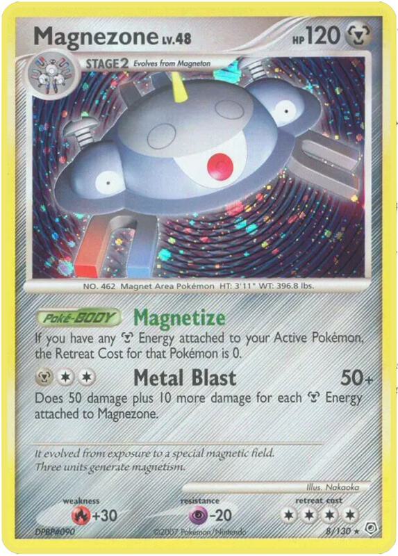 Magnezone 8/130 from Diamond and Pearl