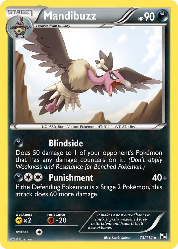 Mandibuzz 73/114 from Black and White