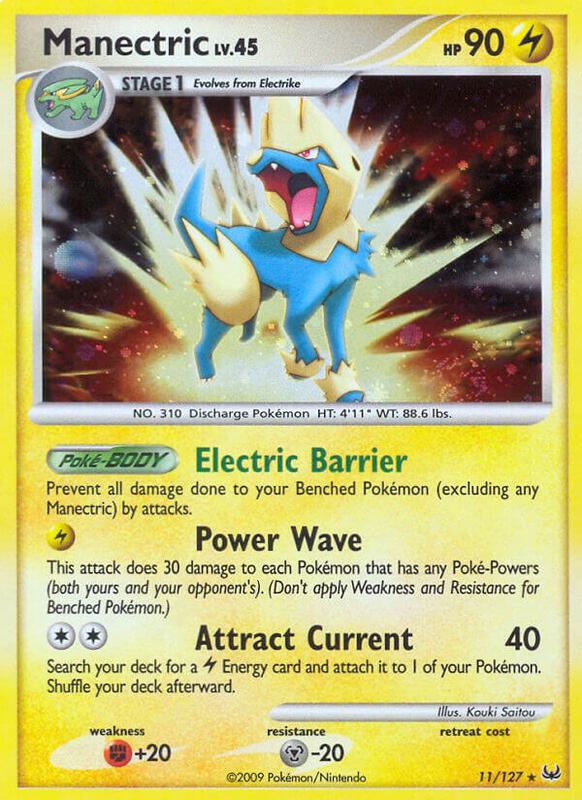Manectric 11/127 from Platinum