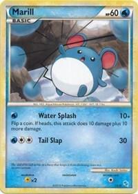 Marill (#24) 24/30 from HGSS Trainer Kit: Gyarados & Raichu