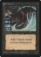 Dark Ritual - Beta Edition - Magic: The Gathering - TCGplayer.com