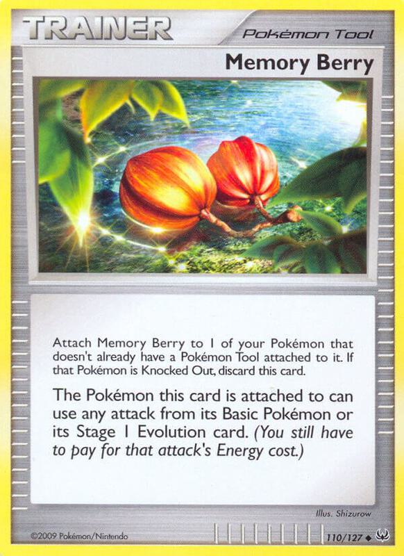 Memory Berry 110/127 from Platinum