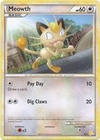 Meowth #12 from Gyarados & Raichu Pokémon card set