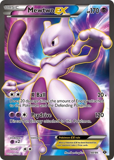 Mewtwo EX (98 Full Art)