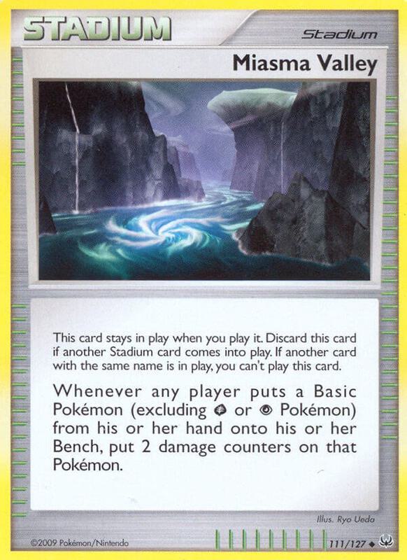 Miasma Valley 111/127 from Platinum