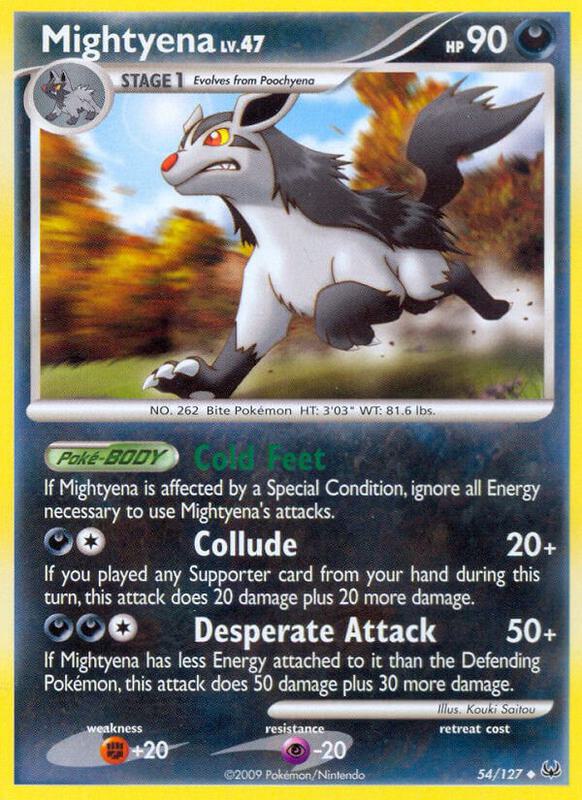 Mightyena 54/127 from Platinum