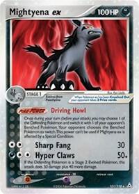 Mightyena ex card image