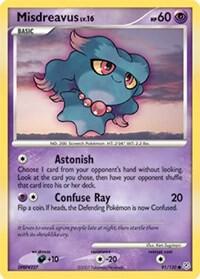 Misdreavus 91/130 from Diamond and Pearl