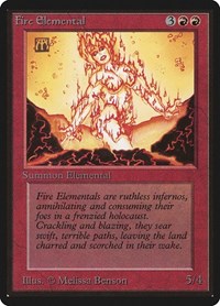 Fire Elemental (Beta Edition)