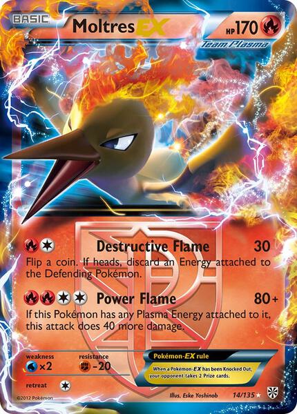 Moltres EX (Team Plasma) card image