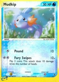 Mudkip - 010 (e-League) #010 from Nintendo Promos Pokemon card image