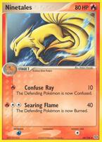Ninetales #38 from Pokemon Emerald set