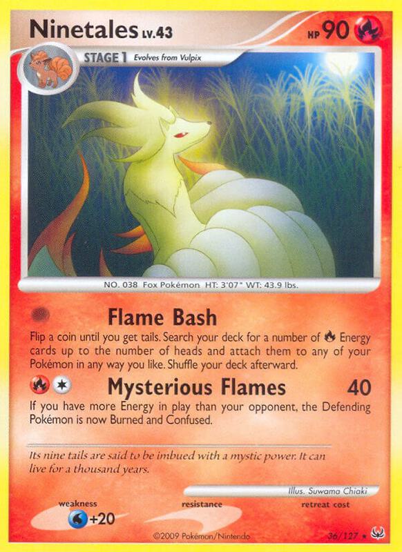 Ninetales 36/127 from Platinum