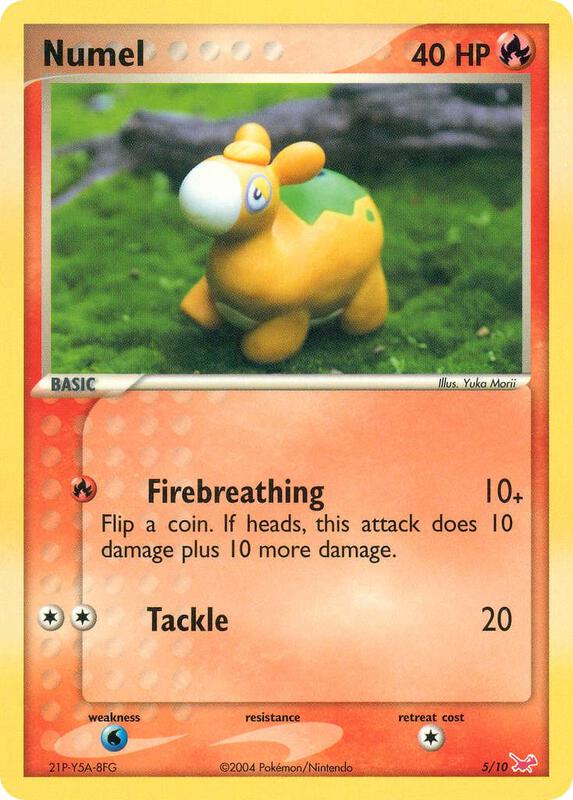Numel 5/10 from EX Trainer Kit 1: Latias & Latios