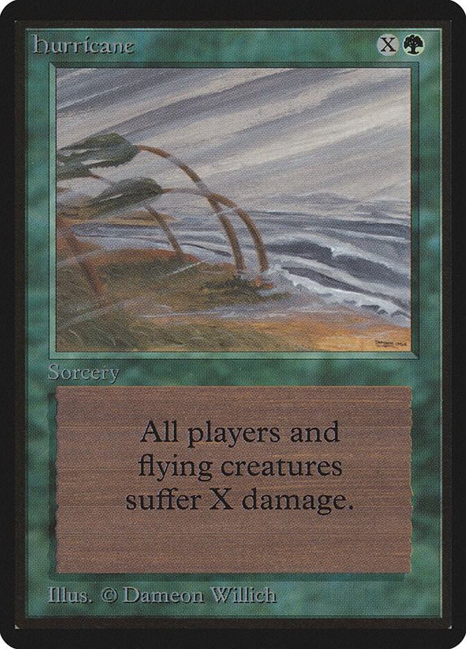 Hurricane - Beta Edition - Magic: The Gathering - TCGplayer.com Hurricane - Beta Edition - Magic: The Gathering - TCGplayer.com