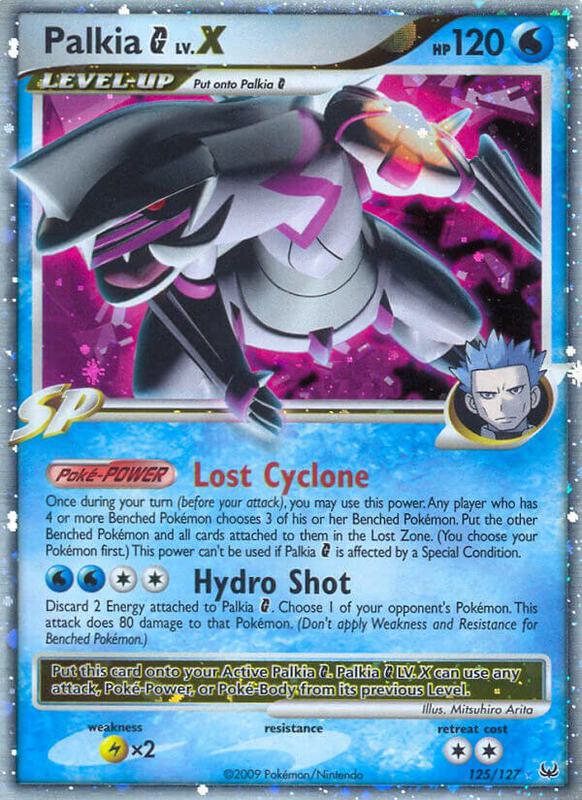 Palkia G Lv.X 125/127 from Platinum
